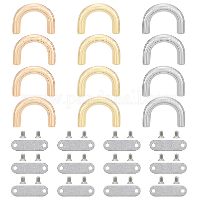 Wholesale WADORN 16 Sets Purse Hardware Buckles 