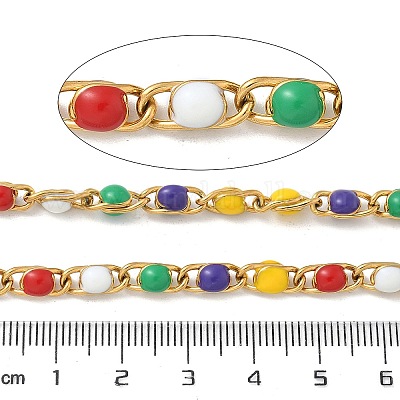 Ионное покрытие (ip) звеньевая цепь из нержавеющей стали 304 CHS-A014-02G-06-1