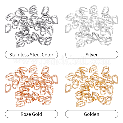 120 шт. 4-х цветные дужки для подвески из нержавеющей стали марки 304 STAS-UN0023-98-1