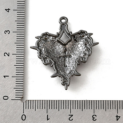 Подвески из эмали в готическом стиле PALLOY-R157-06B-06A-1