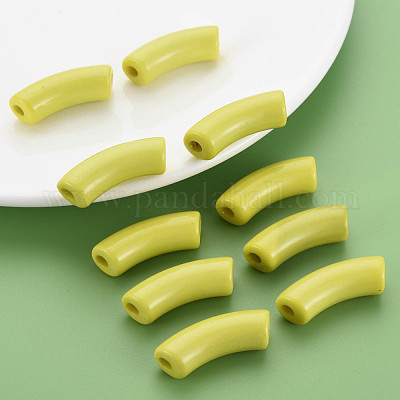 Непрозрачные акриловые бусины MACR-S372-001B-13-0648-1