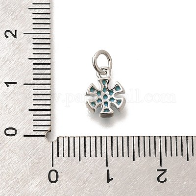 Латунные микро проложить кубического циркония подвески KK-L225-049P-1