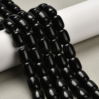 Природные обсидиана бисер нитей G-H319-A06-03-1