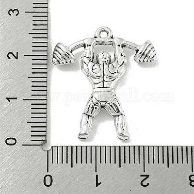 Сплавочные подвески тибетского стиля TIBE-Q098-12B-1