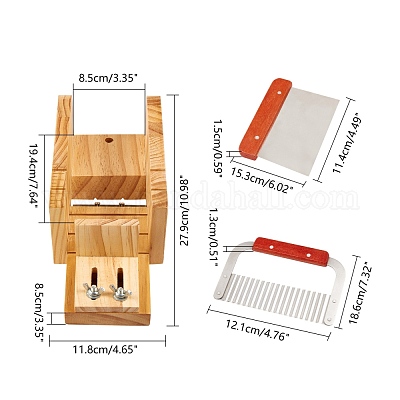 Wholesale Wood Soap Cutter Set 