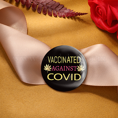 Брошь из белой жести JEWB-WH0012-044-1