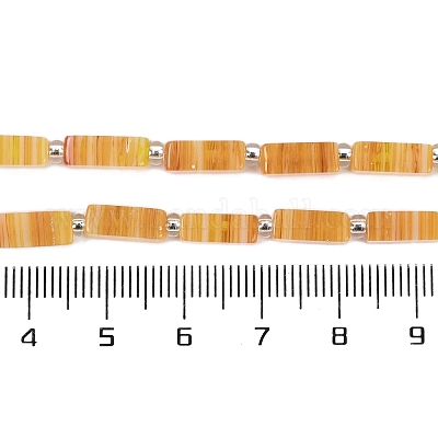 Бусы лэмпворк ручной работы LAMP-Q037-01B-01-1