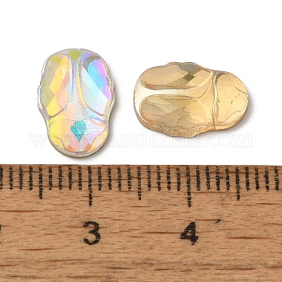 Стеклянные стразы кабошоны RGLA-G023-18-1