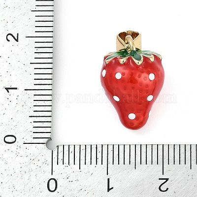 Подвески из латуни с эмалью в стойку KK-P287-02G-1