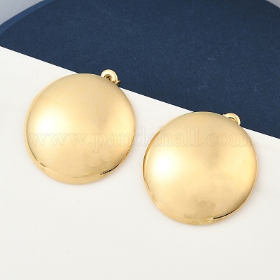 Серьги-гвоздики из нержавеющей стали 304 EJEW-G367-05G-1