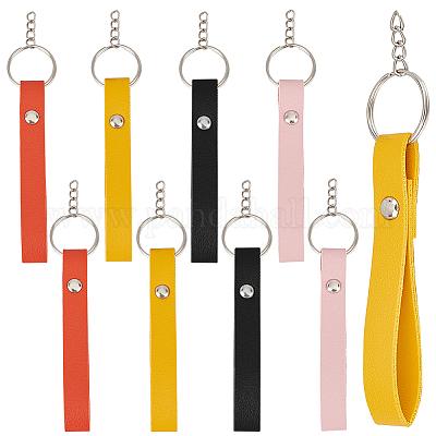 4 цвет брелок из искусственной кожи KEYC-SC0001-24-1