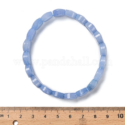 Овальные браслеты из натурального малайзийского нефрита с бусинами G-P589-02A-1