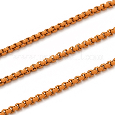 Ящичные цепи из окрашенной распылением нержавеющей стали CHS-L027-08-1