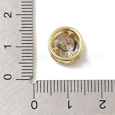 Латунные микро проложить кубического циркония многожильных соединения KK-C111-01G-E-1