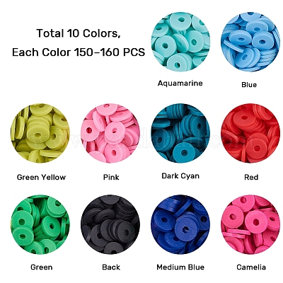 Manuell Polymer Ton Perlen&nbsp;CLAY-PH0001-12B-1