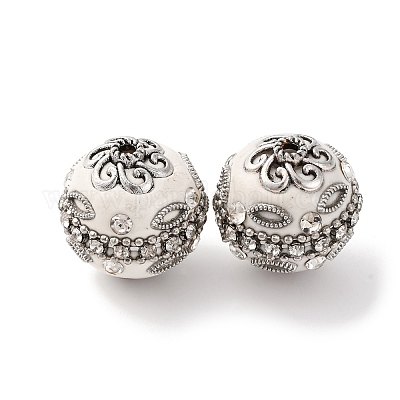 Смоляные бусины ручной работы индонезийские IPDL-S054-010A-AS-1