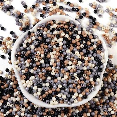 Непрозрачные акриловые бусины X1-OACR-H118-07A-02-1