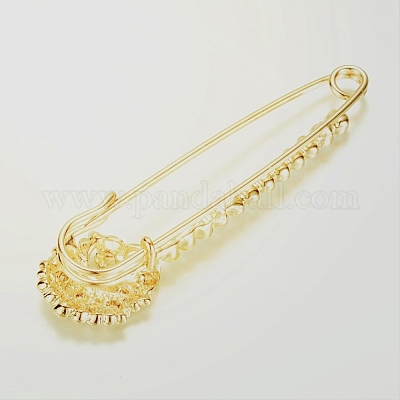 Сплав стекла стразы брошки&nbsp;JEWB-G001-18-1