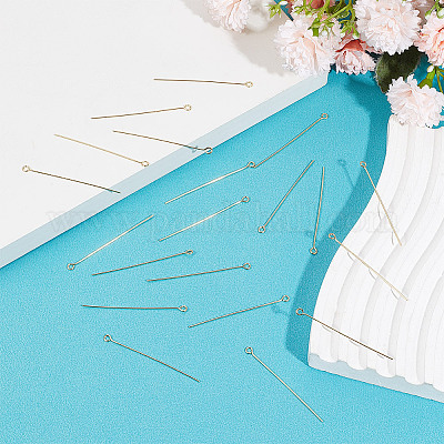 200 шт. латунные штифты для глаз KK-GO0001-61-1