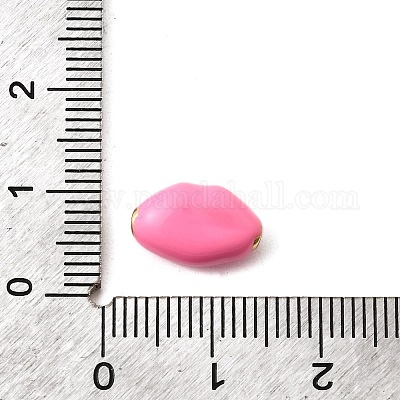 Латунь эмаль бисера KK-I360-017G-1