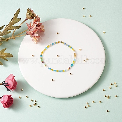 Латунные бусины KK-SZ0001-10G-7mm-1