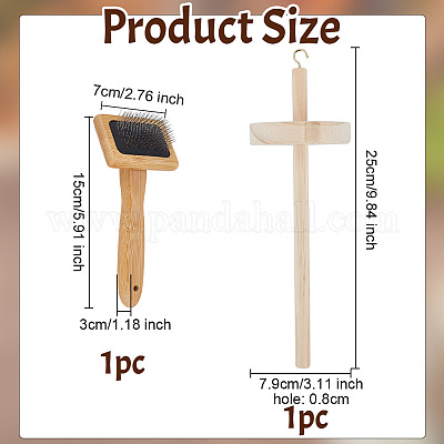 1 шт. деревянная ручка с металлическим штифтом TOOL-OC0001-88-1
