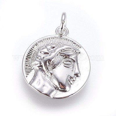 Латунные подвески&nbsp;KK-G364-04P-1