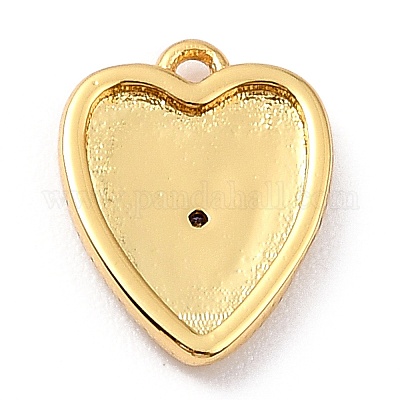 Латунные микро проложить кубического циркония подвески ZIRC-I054-14G-03-1