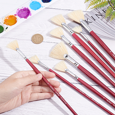 9pcs/set paint brushes set stationery gift