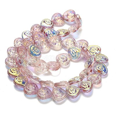 Гальваническая краска для запекания стеклянные бусины нити EGLA-K061-13A-AB02-1