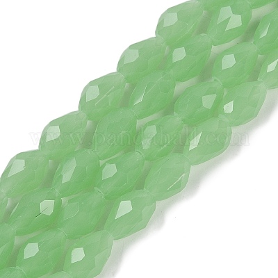 Гальванические стекляныне бусины EGLA-N013-J6mm-D04-1