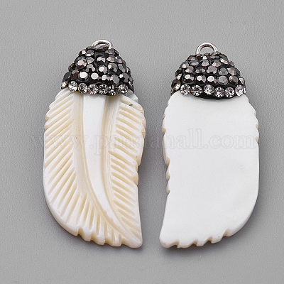 Подвески из пресноводных оболочек&nbsp;SHEL-S269-07-1