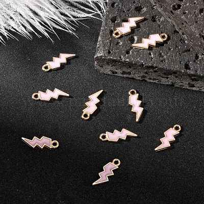 Подвески из эмали и сплава X-ENAM-N054-025C-1