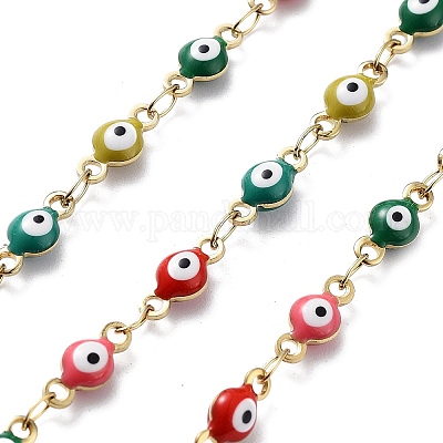 Ионное покрытие (ip) звеньевая цепь из нержавеющей стали 304 CHS-C011-03A-G-1