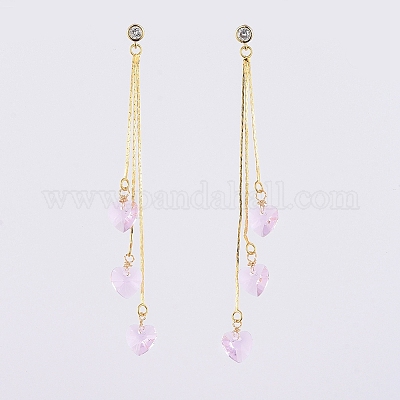 Серьги и колье с подвесками SJEW-JS01075-01-1