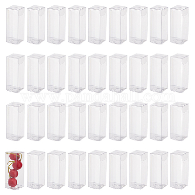 Прямоугольная прозрачная пластиковая коробка из пвх подарочная упаковка CON-DC0001-12C-1