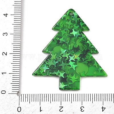 Рождественские акриловые подвески OACR-D317-01B-1