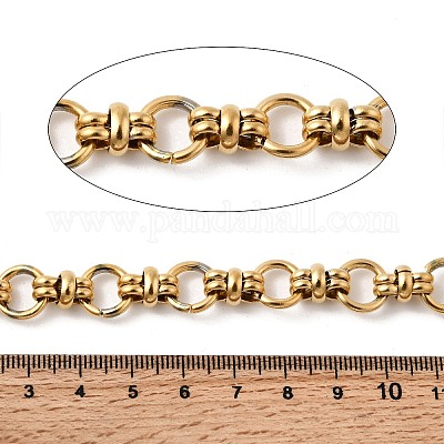 Цепи с кольцевыми звеньями из нержавеющей стали 304 CHS-K024-15G-1