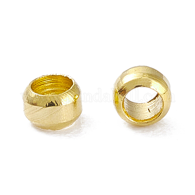 Латунные бусины KK-D002-07G-1