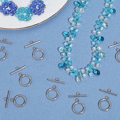 50 шт. застежки-тоглы из нержавеющей стали 304 STAS-BBC0007-49-1