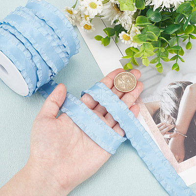 24.5~25 ярд полиэстеровой ленты с оборками SRIB-AR0001-11B-1