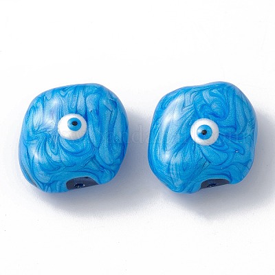 Стеклянные бусины GLAA-A009-04G-1