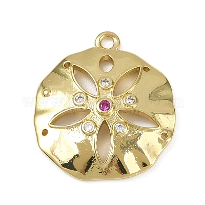 Латунные микро проложить кубического циркония подвески KK-M322-38G-1