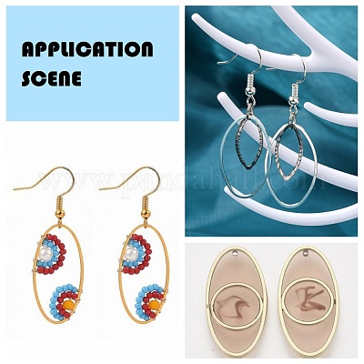 Латунные соединительные колечки&nbsp;EC019-S-1