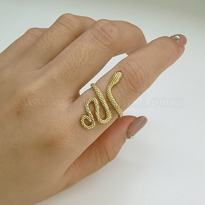 Кольцо-змея из стерлингового серебра S925 PJ5372-1-1