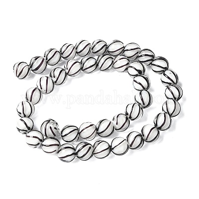 Ручной прозрачные бусины бусины BLOW-D300-08F-1