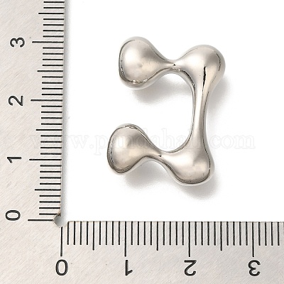 Стойки обшивки латунные бусины KK-S051-01P-C-1