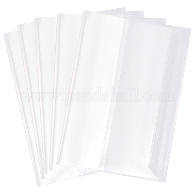 10 Stück Buchumschläge aus Kunststoff&nbsp;OFST-WH20816-004A-1