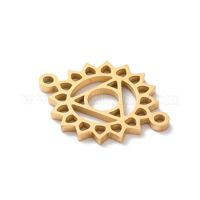 Полые звенья чакры из нержавеющей стали 304 STAS-S149-05G-1