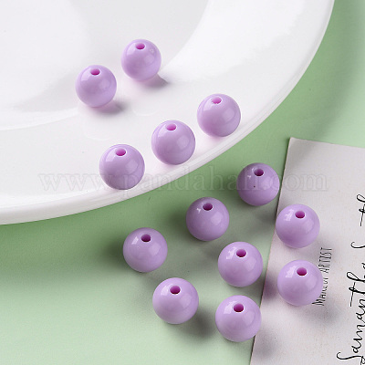 Непрозрачные акриловые бусины X-MACR-S370-C12mm-A03-1